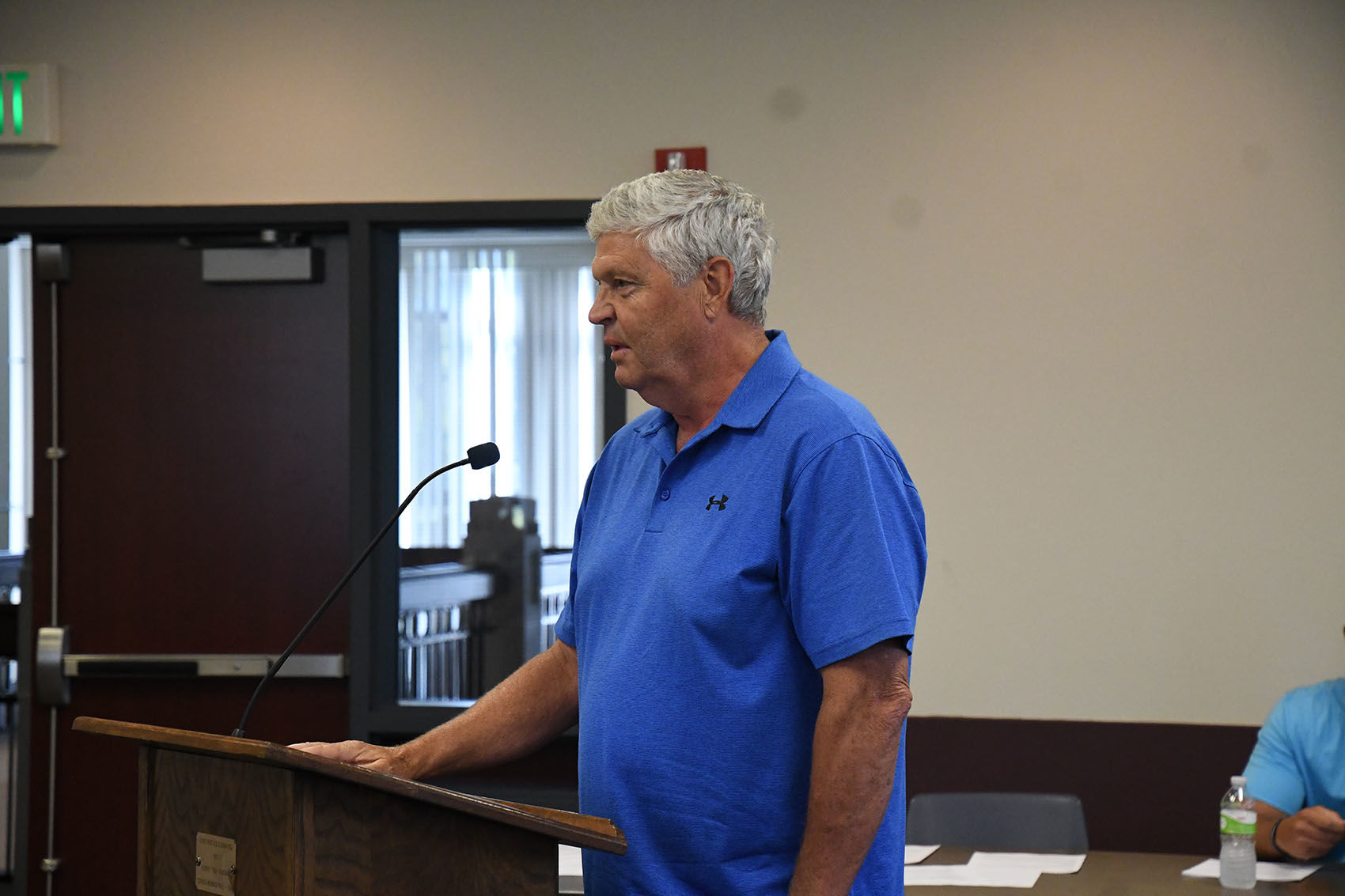 Braaksma talks to Sheldon City Council